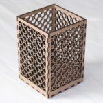 Infinity pattern T-light candle holder